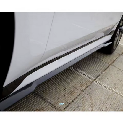 Bas de caisse noirs brillants pour BMW Série 7 G70 à partir de 2023