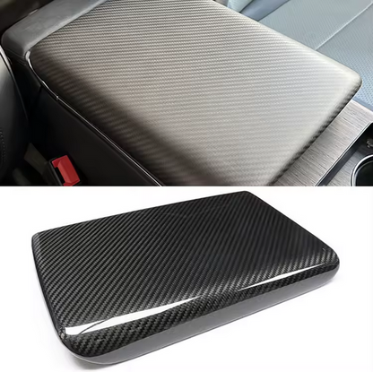 Dry Carbon Armrest Cover for Tesla Model 3 / Y / S / X 2023 – Interior Kit