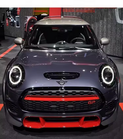 Calandre avant en maille, noir brillant, pour Mini F55 F56 F57