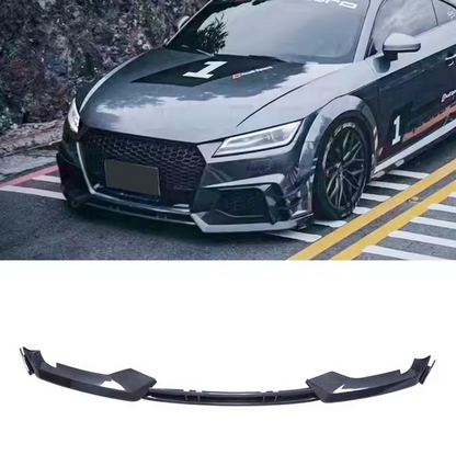 Lame avant en fibre de carbone pour Audi TTRS MK3 8S 2016–2019