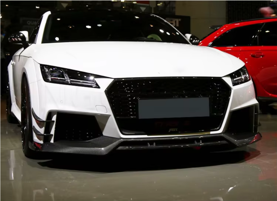 Lame avant en fibre de carbone pour Audi TTRS MK3 8S 2016–2019