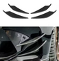 Ailerons de pare-chocs avant en carbone sec pour BMW G80 G82 G83 M3 M4 (4 pièces)