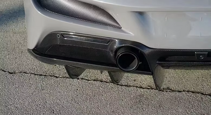 Carbon rear diffuser for Ferrari F8 Tributo – NOVITEC Style