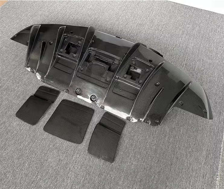 Carbon rear diffuser for Ferrari F8 Tributo – NOVITEC Style