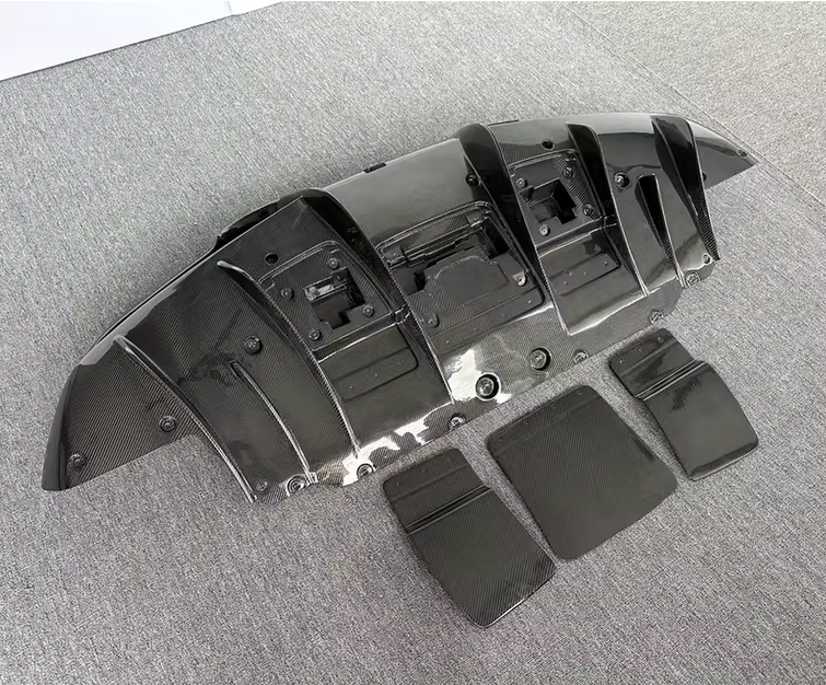 Carbon rear diffuser for Ferrari F8 Tributo – NOVITEC Style