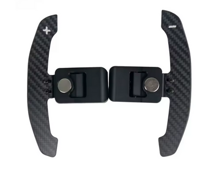 Palettes de changement de vitesse magnétiques en carbone véritable pour BMW Modèles F