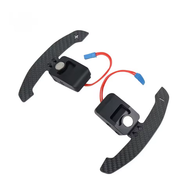 Palettes de changement de vitesse magnétiques en carbone véritable pour BMW Modèles F