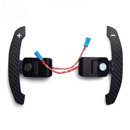 Palettes de changement de vitesse magnétiques en carbone véritable pour BMW Modèles F