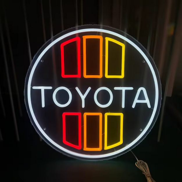Éclairage néon pour garage et salle d'exposition