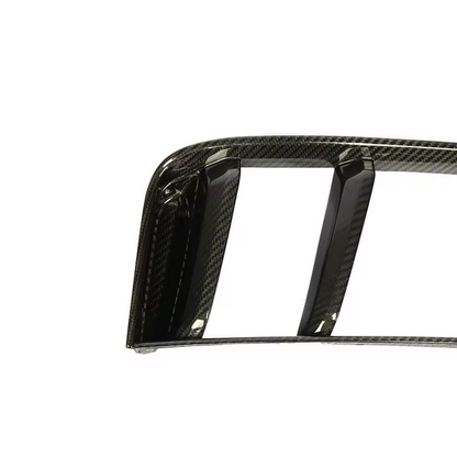 Carbon Heckstoßstangen-Lüftungsblenden für Audi R8 – Dry Carbon