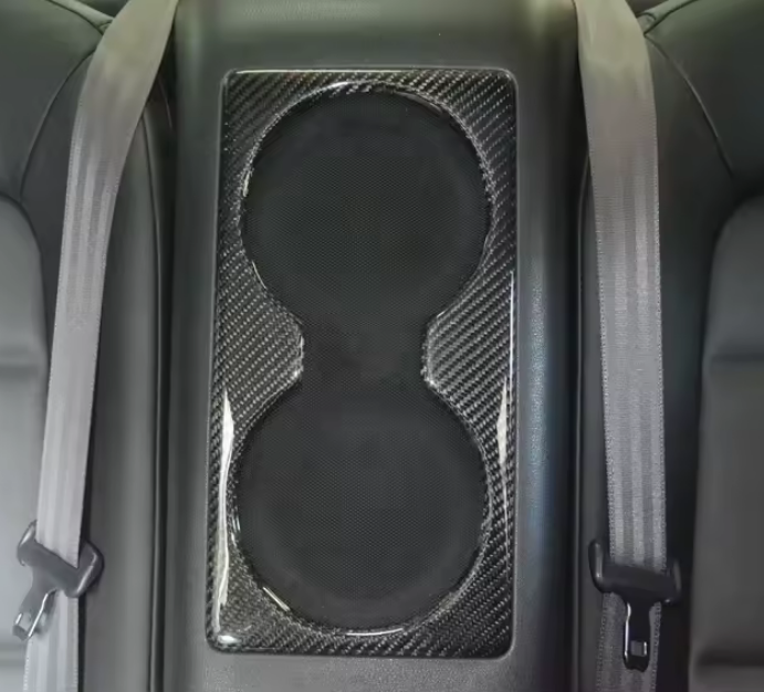 Carbon Innenraumabdeckung für Nissan GTR R35 – Rücksitz & Radio Trim Set