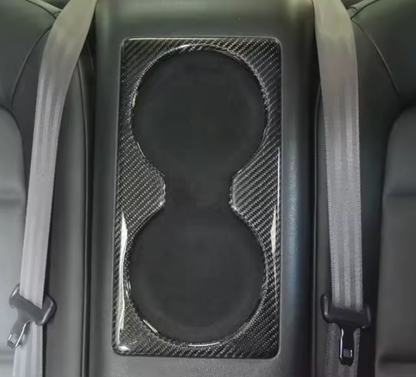 Carbon Innenraumabdeckung für Nissan GTR R35 – Rücksitz & Radio Trim Set