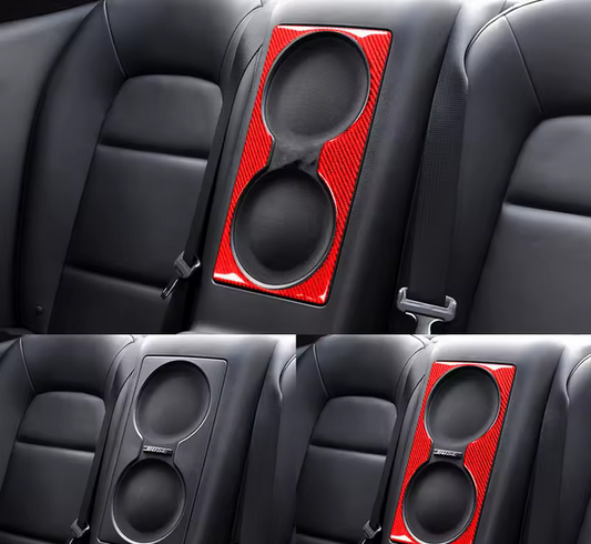 Kit de garnitures intérieures en carbone pour Nissan GTR R35 – kit de garnitures pour sièges arrière et autoradio