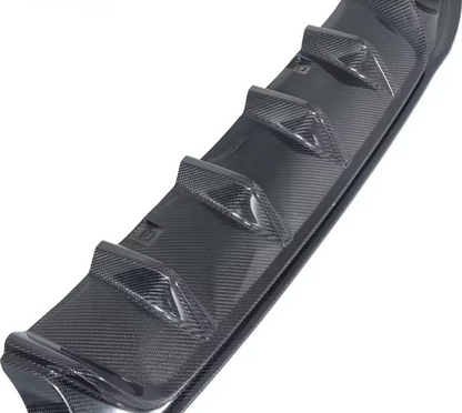 Diffuseur arrière en carbone pour VW Golf 7 Mk7 GTI