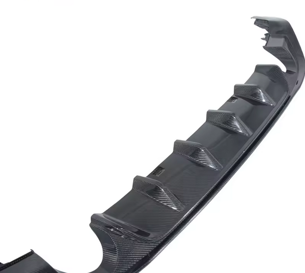 Diffuseur arrière en carbone pour VW Golf 7 Mk7 GTI