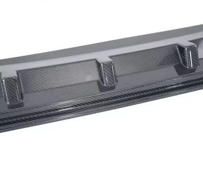 Lame avant en fibre de carbone pour VW Golf 8 MK8 GTI R-Line – spoiler avant