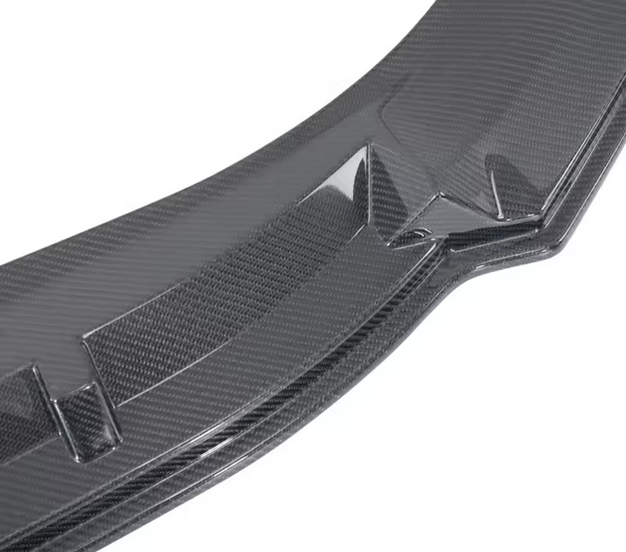 Lame avant en fibre de carbone pour VW Golf 8 MK8 GTI R-Line – spoiler avant