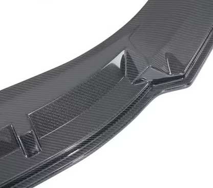 Lame avant en fibre de carbone pour VW Golf 8 MK8 GTI R-Line – spoiler avant