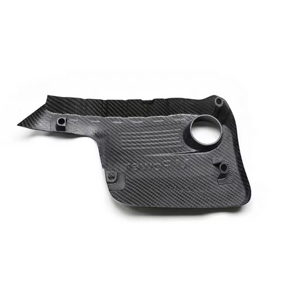 Cache-moteur en fibre de carbone pour BMW F80 M3, F82, F83 M4 S55 – Carbone sec