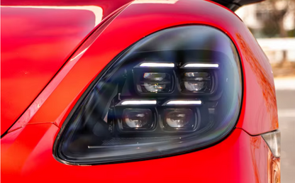 LED Matrix Style Headlights for Porsche 718 Cayman & Boxster 982