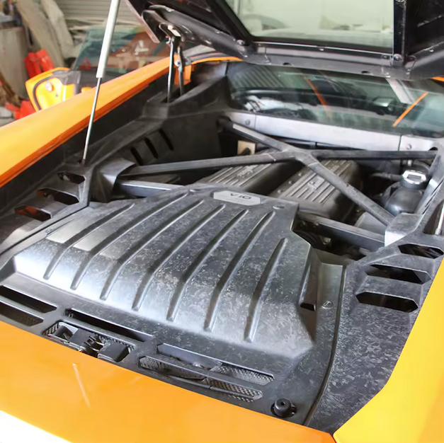 Forged Dry Carbon Motorabdeckung - Ersatz für Lamborghini Huracán LP580 / LP610-4