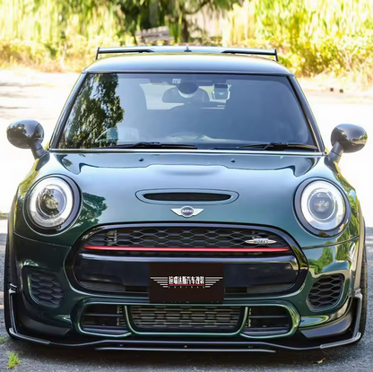 Kit carrosserie carbone pour MINI JCW F56 F57 LCI – lame avant, bas de caisse, diffuseur