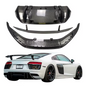 Kit carrosserie en carbone sec pour Audi R8 V8 V10 – Lèvre avant, diffuseur, aileron