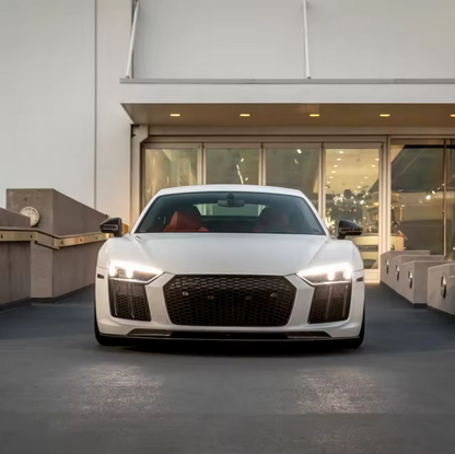 Kit carrosserie en carbone sec pour Audi R8 V8 V10 – Lèvre avant, diffuseur, aileron