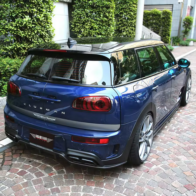 Kit carrosserie carbone pour MINI Cooper S Clubman F54 – lame avant, bas de caisse, diffuseur