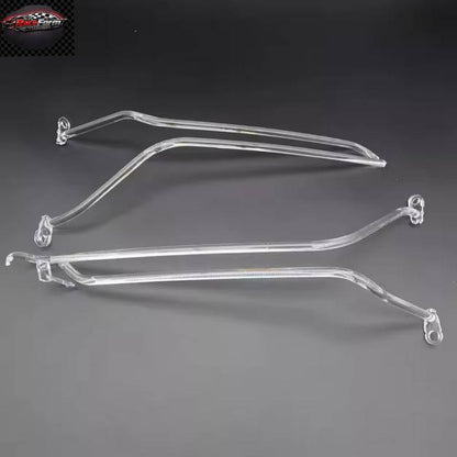 Barre lumineuse LED blanche pour feux de jour (DRL) / barre tubulaire pour Audi Q7 (2017–2019)