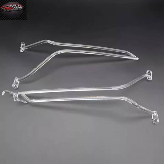 Barre lumineuse LED blanche pour feux de jour (DRL) / barre tubulaire pour Audi Q7 (2017–2019)