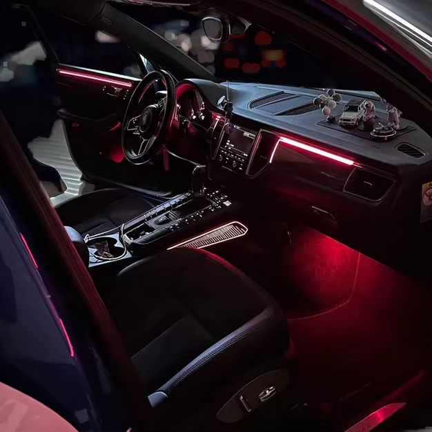 Système d'éclairage d'ambiance LED 64 couleurs pour Porsche Macan (à partir de 2014) – Éclairage d'ambiance intérieur
