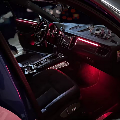 Système d'éclairage d'ambiance LED 64 couleurs pour Porsche Macan (à partir de 2014) – Éclairage d'ambiance intérieur
