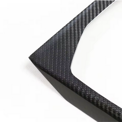 Ensemble de 5 pièces d'habillage intérieur en fibre de carbone véritable pour BMW G80 M3 et G82 M4 (à partir de 2021)